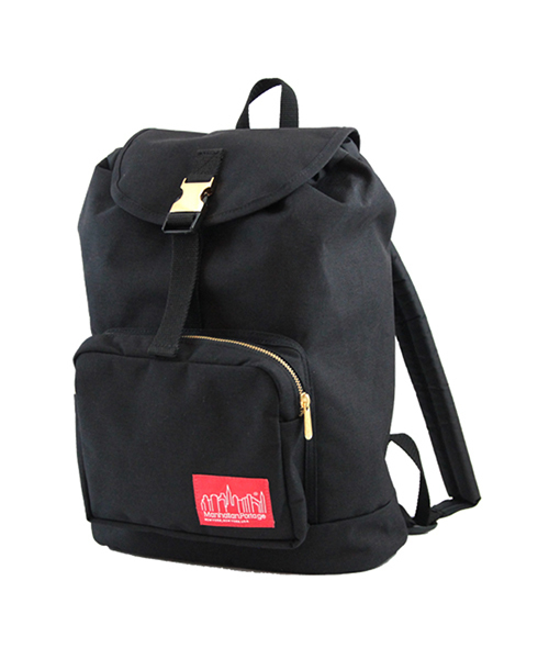 Manhattan Portage(マンハッタンポーテージ)の「Metal Parts Dakota Backpack【Online Limited】メタルパーツ ダコタ バックパック【オンライン限定】(バックパック/リュック)」|ブラック