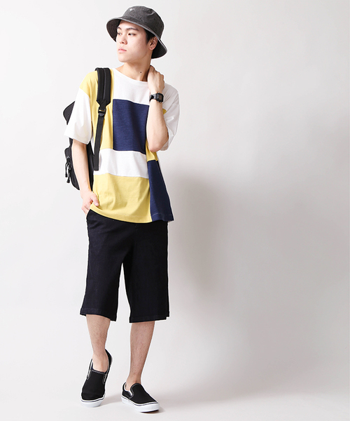 WEGO（ウィゴー）の「WEGO/ボックスデニムボリュームショーツ（デニムパンツ・メンズ・ライトインディゴブルー/ダークインディゴブルー・MEDIUM/LARGE）」の13枚目の写真