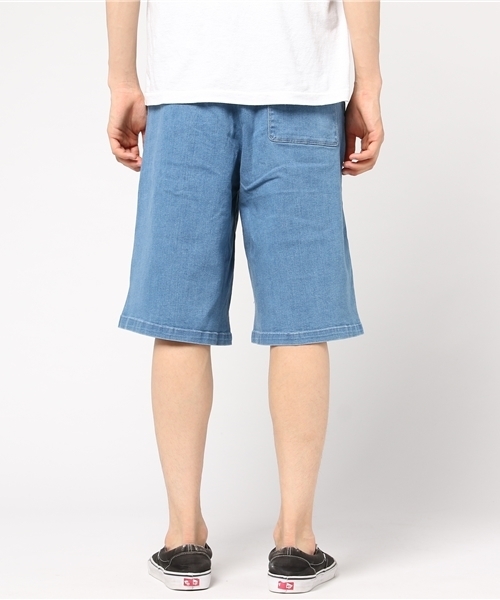 WEGO（ウィゴー）の「WEGO/ボックスデニムボリュームショーツ（デニムパンツ・メンズ・ライトインディゴブルー/ダークインディゴブルー・MEDIUM/LARGE）」の12枚目の写真