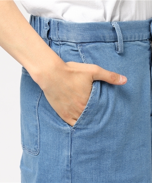 WEGO（ウィゴー）の「WEGO/ボックスデニムボリュームショーツ（デニムパンツ・メンズ・ライトインディゴブルー/ダークインディゴブルー・MEDIUM/LARGE）」の8枚目の写真