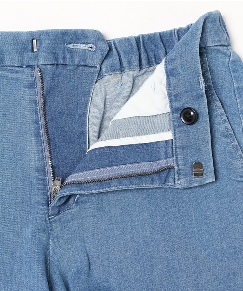 WEGO（ウィゴー）の「WEGO/ボックスデニムボリュームショーツ（デニムパンツ・メンズ・ライトインディゴブルー/ダークインディゴブルー・MEDIUM/LARGE）」の10枚目の写真