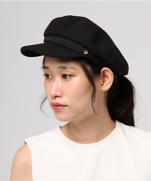 N.（N. Natural Beauty Basic）（エヌエヌナチュラルビューティーベーシック）の「マリンキャスケット（キャスケット・レディース・ネイビー/ブラック/ベージュ系その他・FREE）」の10枚目の写真