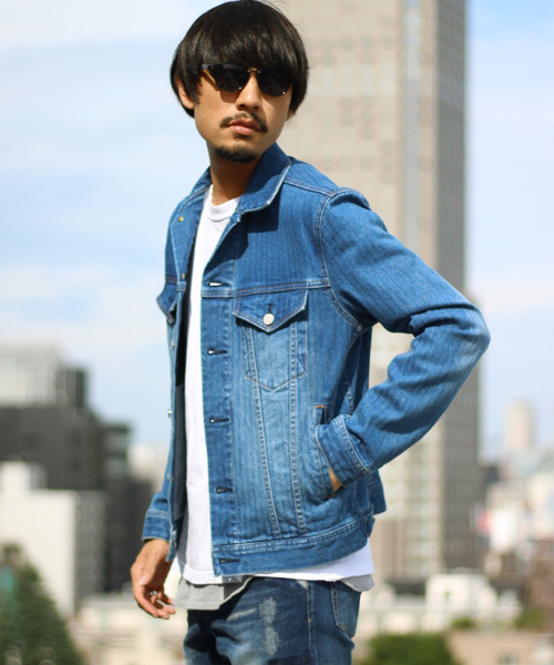 メンズビギ　MEN'S BIGI デニムジャケット　L