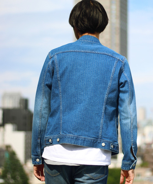 ESSENTIALS デニムジャケット サイズS ESSENTIAL GARMENT MEN'S BIGI（エッセンシャルガーメントメンズビギ