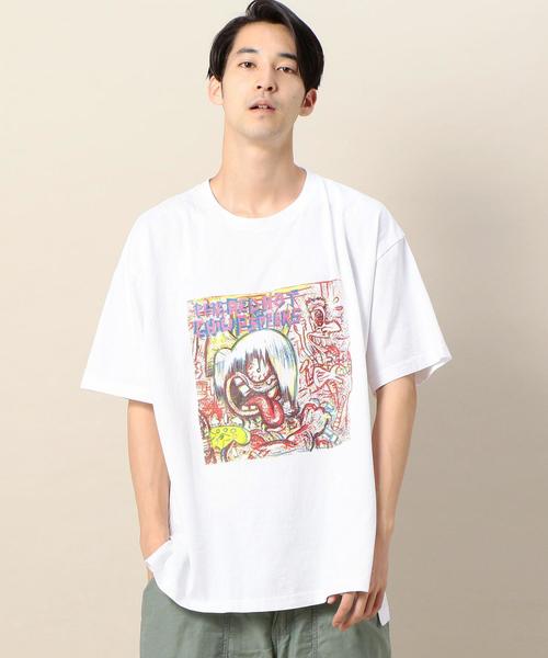 売れ筋商品|||ロサムンド Tシャツ レディース トップス BEATHA - Print T-shirt - new white ロサムンド レディース Tシャツ トップス BEATHA - Print T