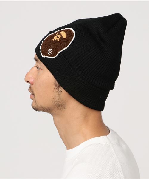 A BATHING APE,BIG APE HEAD KNIT CAP M 