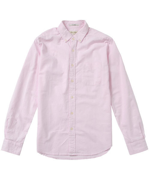 MinoriTY(マイノリティ)の「オックスフォードボタンダウン長袖シャツ(シャツ/ブラウス・メンズ・ホワイト/ブラック/ネイビー/ブルー系その他2/ブラック系その他2/ブルー系その他/ブラック系その他/ピンク/サックスブルー/グレー/ワイン・L/M)」の11枚目の写真