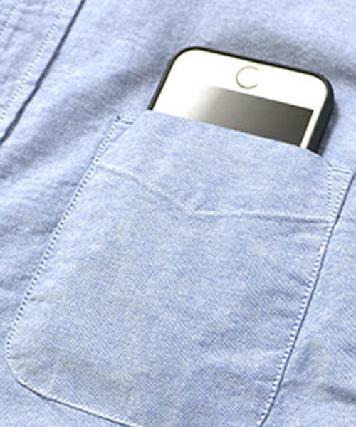 MinoriTY(マイノリティ)の「オックスフォードボタンダウン長袖シャツ(シャツ/ブラウス・メンズ・ホワイト/ブラック/ネイビー/ブルー系その他2/ブラック系その他2/ブルー系その他/ブラック系その他/ピンク/サックスブルー/グレー/ワイン・L/M)」の18枚目の写真