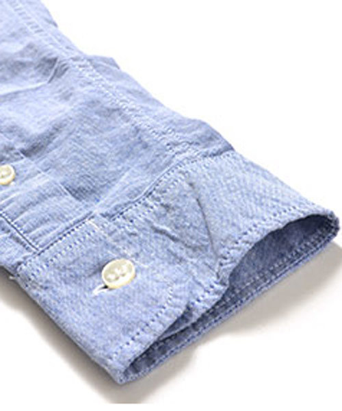 MinoriTY(マイノリティ)の「オックスフォードボタンダウン長袖シャツ(シャツ/ブラウス・メンズ・ホワイト/ブラック/ネイビー/ブルー系その他2/ブラック系その他2/ブルー系その他/ブラック系その他/ピンク/サックスブルー/グレー/ワイン・L/M)」の19枚目の写真