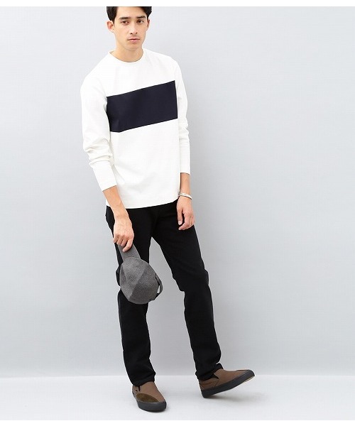 ADAM ET ROPE'（アダムエロペ）の「モールスキン スリムストレートパンツ（その他パンツ・メンズ・ブラック/ブラウン系その他/ブルー系その他4・S/M/L）」の6枚目の写真