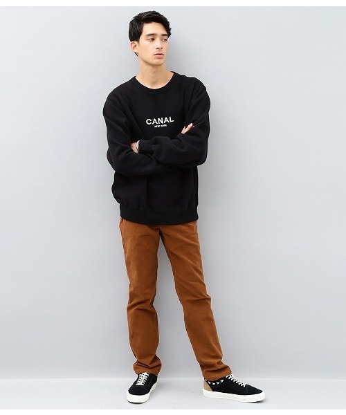 ADAM ET ROPE'（アダムエロペ）の「モールスキン スリムストレートパンツ（その他パンツ・メンズ・ブラック/ブラウン系その他/ブルー系その他4・S/M/L）」の9枚目の写真