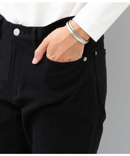 ADAM ET ROPE'（アダムエロペ）の「モールスキン スリムストレートパンツ（その他パンツ・メンズ・ブラック/ブラウン系その他/ブルー系その他4・S/M/L）」の7枚目の写真