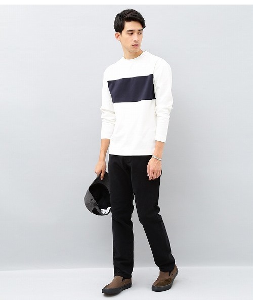 ADAM ET ROPE'（アダムエロペ）の「モールスキン スリムストレートパンツ（その他パンツ・メンズ・ブラック/ブラウン系その他/ブルー系その他4・S/M/L）」の19枚目の写真