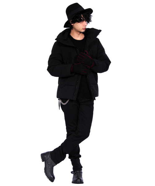 ８(eight)（エイト）の「メルトン PUレザー 手袋 グローブ （手袋・メンズ・ブラウン/ネイビー/ブラック/グレー/ワイン・FREE）」の10枚目の写真