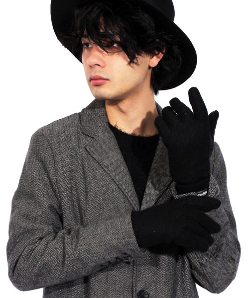 ８(eight)（エイト）の「メルトン PUレザー 手袋 グローブ （手袋・メンズ・ブラウン/ネイビー/ブラック/グレー/ワイン・FREE）」の15枚目の写真