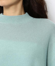 GALERIE VIE カシミヤコットンビルドネックプルオーバー セール】カシミヤコットン ビルドネックプルオーバー（ニット