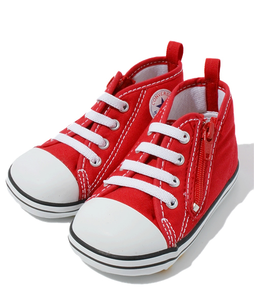 CONVERSE(コンバース)の「CONVERSE / BB ALL STAR RZ (12~14.5cm)(スニーカー・キッズ・オフホワイト/ブラック/レッド・12/12.5/13/13.5/14/14.5)」の3枚目の写真