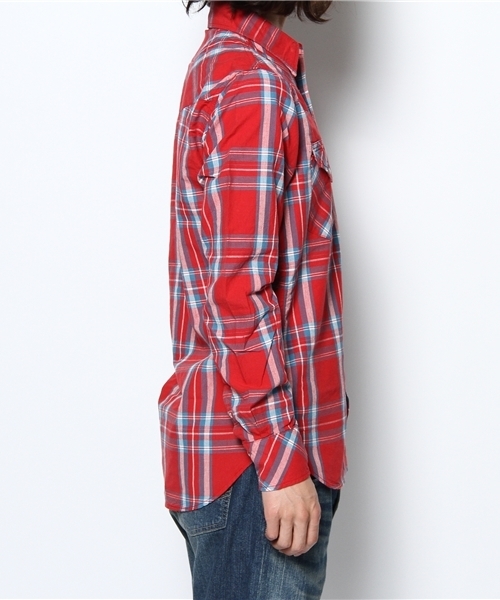 HYSTERIC GLAMOUR（ヒステリックグラマー）の「CHECK長袖ウエスタンSH（シャツ/ブラウス・メンズ・レッド系その他/ブルー系その他/グレー系その他・SMALL/MEDIUM/LARGE）」の4枚目の写真