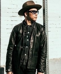 CRIMIE�i�N���C�~�[�j�́uLEATHER CARDIGAN�i���C�_�[�X�W���P�b�g�j�v