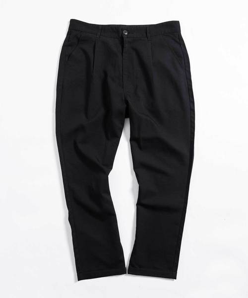 ROOPTOKYO(ループトウキョウ)の「WEB限定:ストレッチ アンクル丈テーパードパンツ(その他パンツ・メンズ・ブラック/チャコール/ネイビー/チェック・S/M/L)」の2枚目の写真