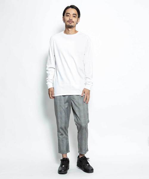 ROOPTOKYO(ループトウキョウ)の「WEB限定:ストレッチ アンクル丈テーパードパンツ(その他パンツ・メンズ・ブラック/チャコール/ネイビー/チェック・S/M/L)」の10枚目の写真