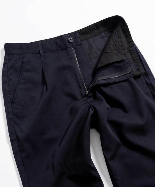 ROOPTOKYO(ループトウキョウ)の「WEB限定:ストレッチ アンクル丈テーパードパンツ(その他パンツ・メンズ・ブラック/チャコール/ネイビー/チェック・S/M/L)」の12枚目の写真