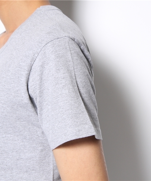 Denime(ドゥニーム)の「NEW US FABRIC S/S TEE(Tシャツ/カットソー・メンズ・カーキ/ブラック/ホワイト/アイボリー/杢グレー/スミクロ・LARGE/MEDIUM/SMALL)」の12枚目の写真