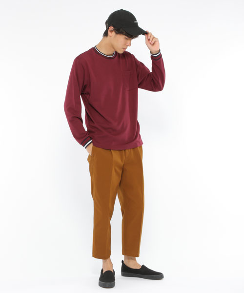 LAKOLE（ラコレ）の「モールスキンワイドパンツ / LAKOLE（その他パンツ・メンズ・ベージュ/ネイビー/ボルドー・MEDIUM/LARGE）」の6枚目の写真