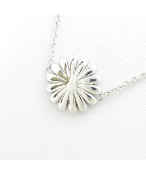 【】ジョージジェンセン　ホワイトオパールフラワーネックレス GeorgJensen】ジョージジェンセン ホワイトオパールフラワー