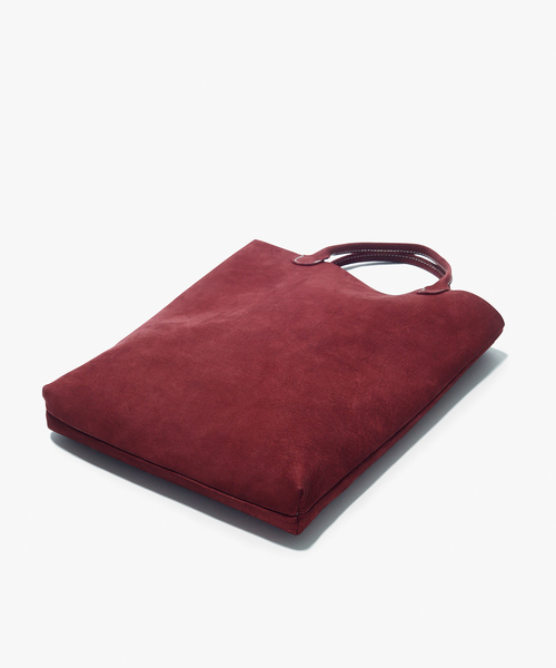 TASINAMI(タシナミ)の「TASINAMI 日本製 Leather Mini Tote M Nubuck(トートバッグ・レディース・ブラック/ベージュ/ネイビー/ピンク/グリーン/ワイン/ライトブルー/イエロー/ライトパープル・FREE)」の15枚目の写真