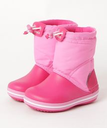 crocs | crocs クロックス crocband lodgepoint boot kids クロックスバンド ロッジポイント ブーツ キッズ 203509-6LR CPk/PtPk(その他シューズ)