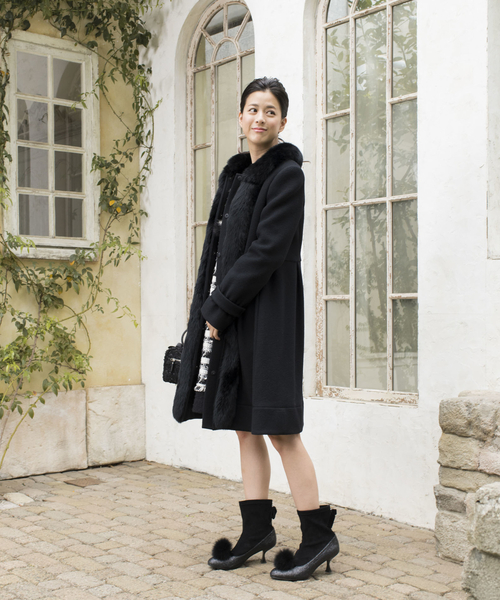 シック のファッション セール その他アウター Chic トゥー Be ビー エアリーダブルビーバーウール その他アウター To 人気デザイナー の