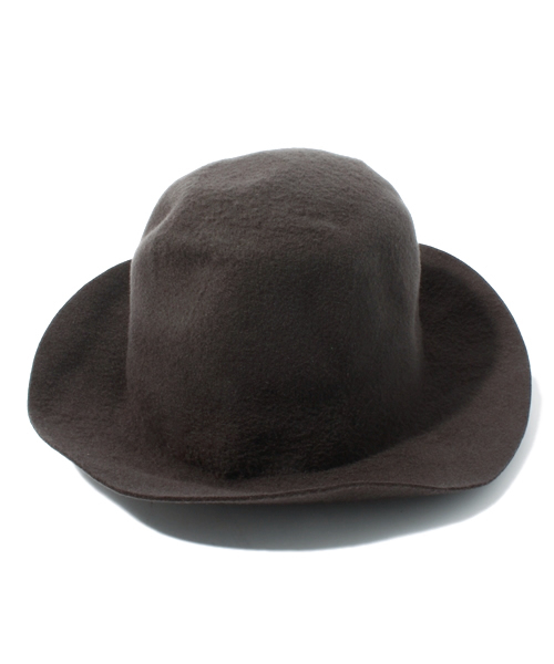 nonnative（ノンネイティブ）の「nonnative - EXPLORER HAT WOOL FELT（ハット・メンズ・グレー/ブラック・1/2）」の4枚目の写真