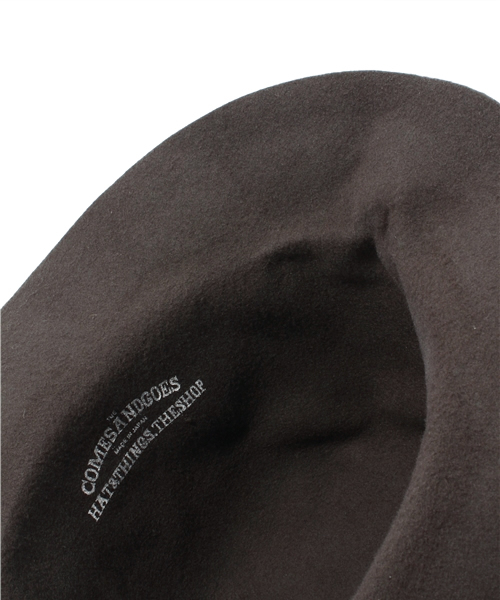 nonnative（ノンネイティブ）の「nonnative - EXPLORER HAT WOOL FELT（ハット・メンズ・グレー/ブラック・1/2）」の6枚目の写真