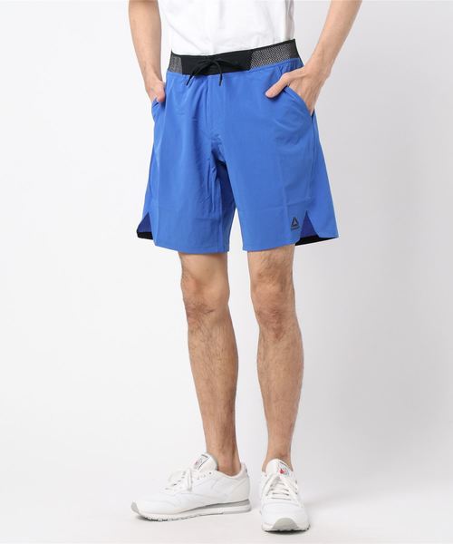 Reebok(リーボック)の「ワンシリーズ EPIC ニットウエストバンド ショーツ(その他パンツ・メンズ・ダークグレー/コバルトブルー/ブラック・SMALL/X-LARGE/LARGE/MEDIUM/X-SMALL/XXX-LARGE/XXXX-LARGE/XX-LARGE)」の1枚目の写真