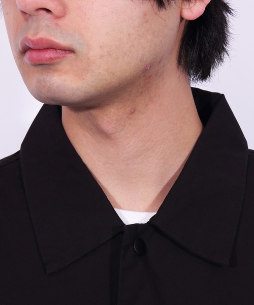 ８(eight)（エイト）の「コーチジャケット フォト バックプリント（ブルゾン・メンズ・ホワイト/ブラック/ベージュ・MEDIUM/LARGE）」の12枚目の写真