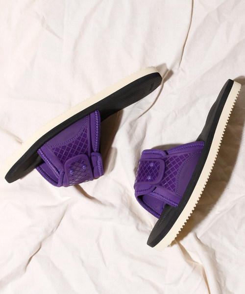 suicoke(スイコック)の「SUICOKE スイコック / SIV ストラップベルトスポーツサンダルスライド / OG-100(サンダル・レディース・ブルー/ブラック/パープル・5/6/7)」の3枚目の写真