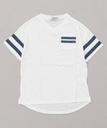 go slow caravan | UNDERWRAPS / アンダーラップス　スラブ天竺ポケ付きＶネックＴシャツ (M4)(Tシャツ/カットソー)