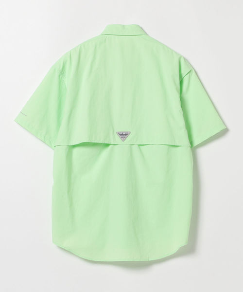 Columbia（コロンビア）の「Columbia / バハマ Ⅱ ショートスリーブシャツ（シャツ/ブラウス・メンズ・グリーン/サックスブルー・X-SMALL/SMALL/MEDIUM）」の6枚目の写真