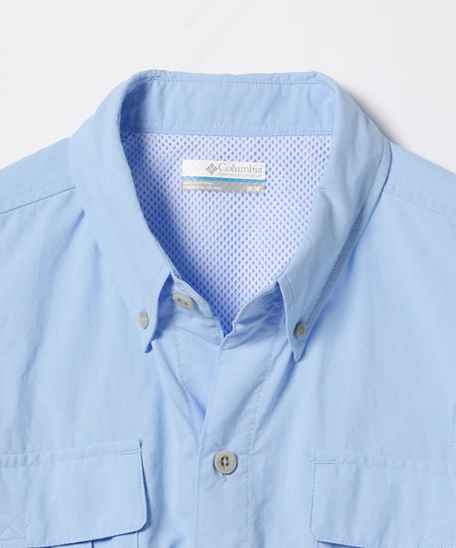 Columbia（コロンビア）の「Columbia / バハマ Ⅱ ショートスリーブシャツ（シャツ/ブラウス・メンズ・グリーン/サックスブルー・X-SMALL/SMALL/MEDIUM）」の11枚目の写真