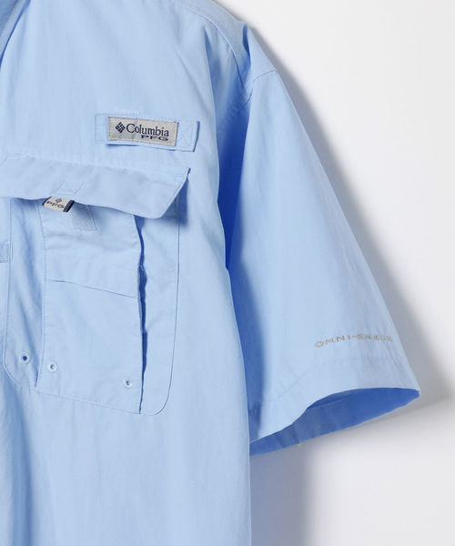 Columbia（コロンビア）の「Columbia / バハマ Ⅱ ショートスリーブシャツ（シャツ/ブラウス・メンズ・グリーン/サックスブルー・X-SMALL/SMALL/MEDIUM）」の10枚目の写真