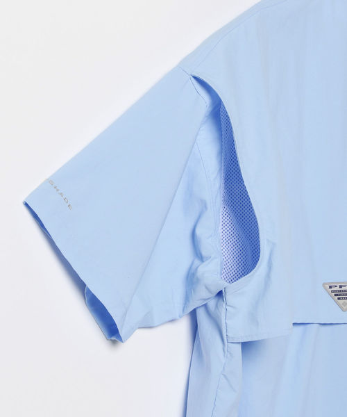 Columbia（コロンビア）の「Columbia / バハマ Ⅱ ショートスリーブシャツ（シャツ/ブラウス・メンズ・グリーン/サックスブルー・X-SMALL/SMALL/MEDIUM）」の8枚目の写真