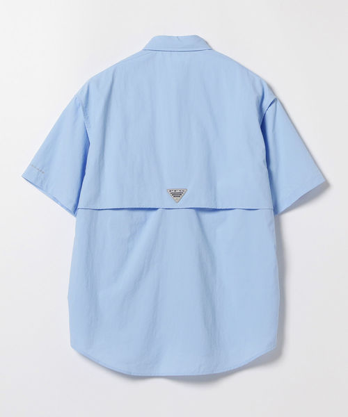 Columbia（コロンビア）の「Columbia / バハマ Ⅱ ショートスリーブシャツ（シャツ/ブラウス・メンズ・グリーン/サックスブルー・X-SMALL/SMALL/MEDIUM）」の4枚目の写真