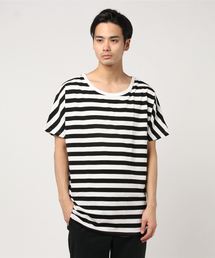 ボーダードルマン半袖Tシャツ