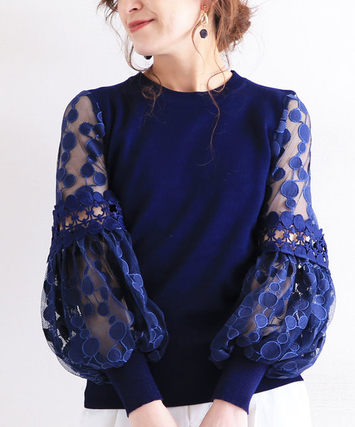 Sawa a la mode�i�T���A�����[�h�j�́u�ӂ���V�[�X���[���̃j�b�g�g�b�v�X�i�j�b�g/�Z�[�^�[�j�v�b�l�C�r�[