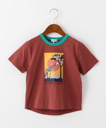 green label relaxing | アフリカプリントリンガーTシャツ(Tシャツ/カットソー)