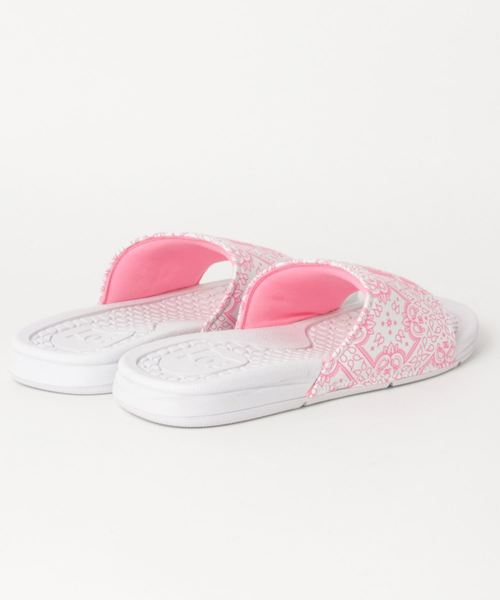 DC（ディーシー）の「サンダル DC WS BOLSA WOMENS SP DW191017（サンダル・レディース・ホワイト×ピンク・23.0cm/24.0cm/25.0cm）」の2枚目の写真