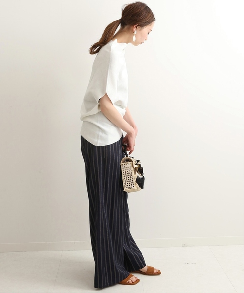 IENA LA BOUCLE(イエナラブークル)の「IENA LA BOUCLE ノースリーブ アシンメトリーストレッチプルオーバー◆(ニット/セーター・レディース・ホワイト・FREE)」の12枚目の写真