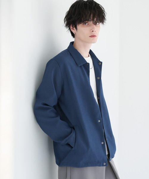 ASTRONOMY(アストロノミー)の「ストレッチアーバンコーチジャケット(ブルゾン・メンズ・ブラック/グレー/ネイビー/ストライプ/ベージュ系その他4/ベージュ系その他2/ベージュ系その他3/ベージュ系その他/ブラウン/ベージュ/チャコール/グレー系その他/ブラック系その他2/ブラック系その他/グレー系その他2/ブラウン系その他/ブルー系その他/オフホワイト/ブルー/グレー系/ブラウン系・S/M/L/XL)」の19枚目の写真