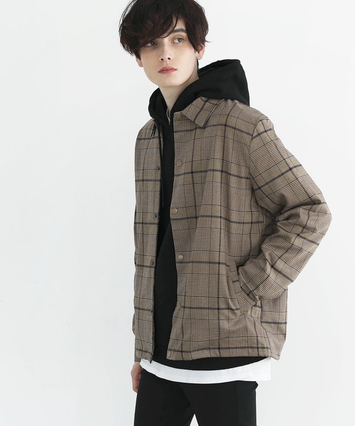 ASTRONOMY(アストロノミー)の「ストレッチアーバンコーチジャケット(ブルゾン・メンズ・ブラック/グレー/ネイビー/ストライプ/ベージュ系その他4/ベージュ系その他2/ベージュ系その他3/ベージュ系その他/ブラウン/ベージュ/チャコール/グレー系その他/ブラック系その他2/ブラック系その他/グレー系その他2/ブラウン系その他/ブルー系その他/オフホワイト/ブルー/グレー系/ブラウン系・S/M/L/XL)」の15枚目の写真